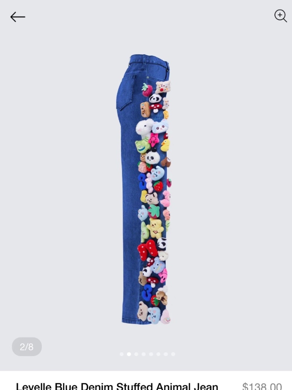 3D stuffed animal Jeans - Picture 6 of 7
